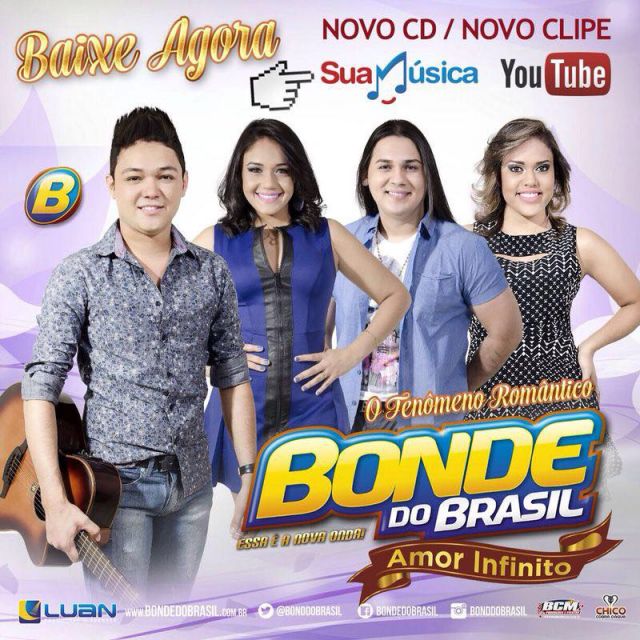 Lan�amento do novo cd e novo clip da Banda Bonde do Brasil 
